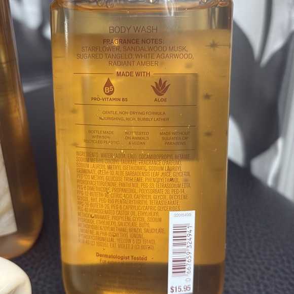 Bath & Body Works In The Stars Body Wash and lotion NEW bundle of 3 provitamin b - Picture 5 of 5